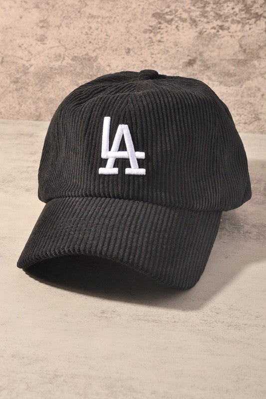 CORDUROY LA FASHION BALL CAP