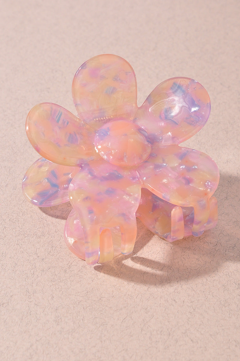 FLOWER HAIR JAW CLIPS