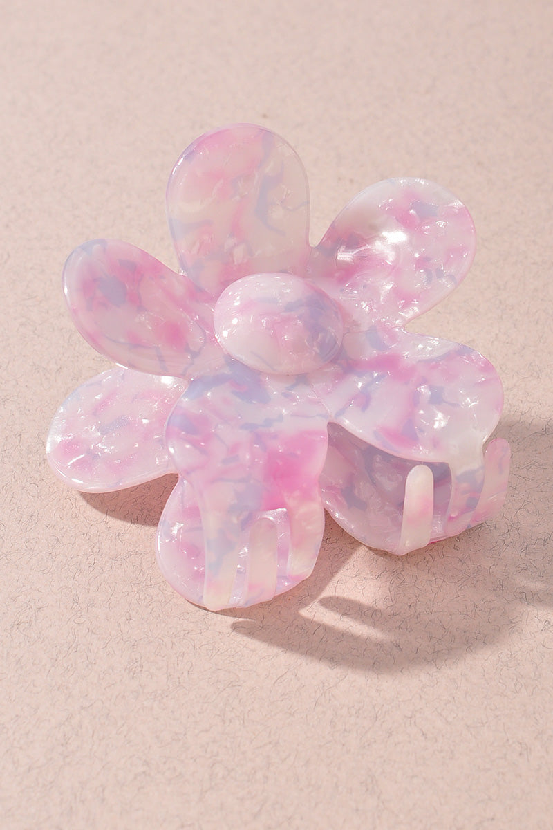 FLOWER HAIR JAW CLIPS