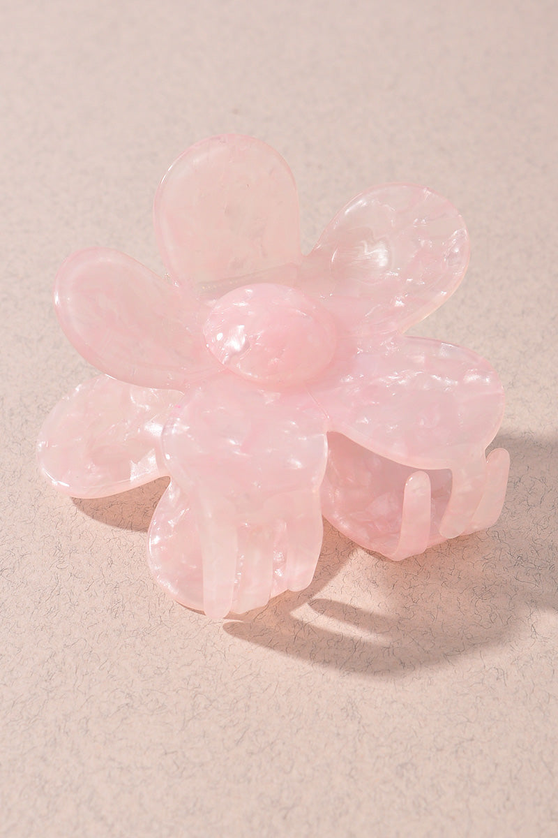 FLOWER HAIR JAW CLIPS