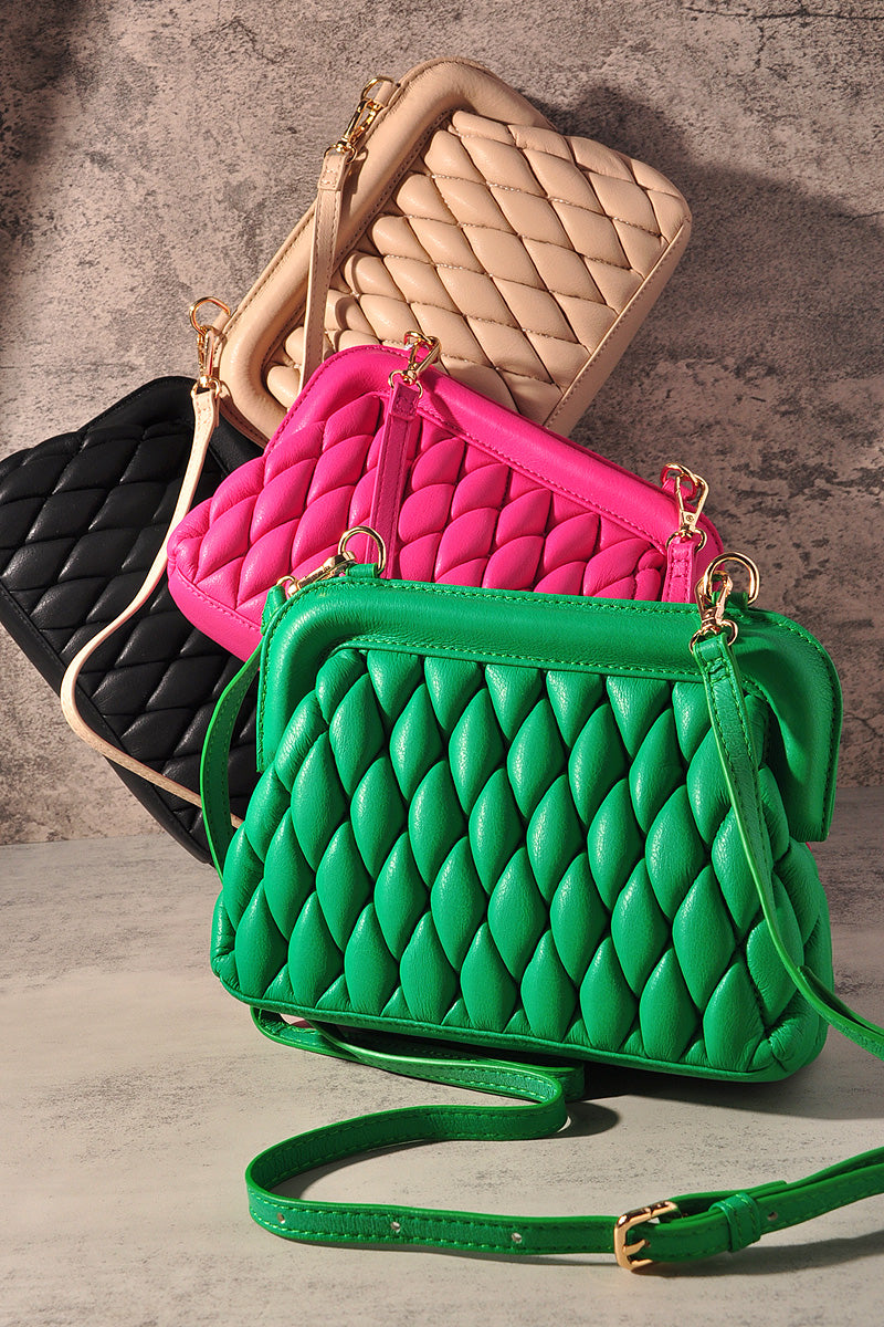Leather Crossbody Handbag