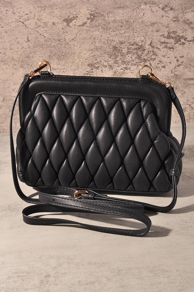 Leather Crossbody Handbag