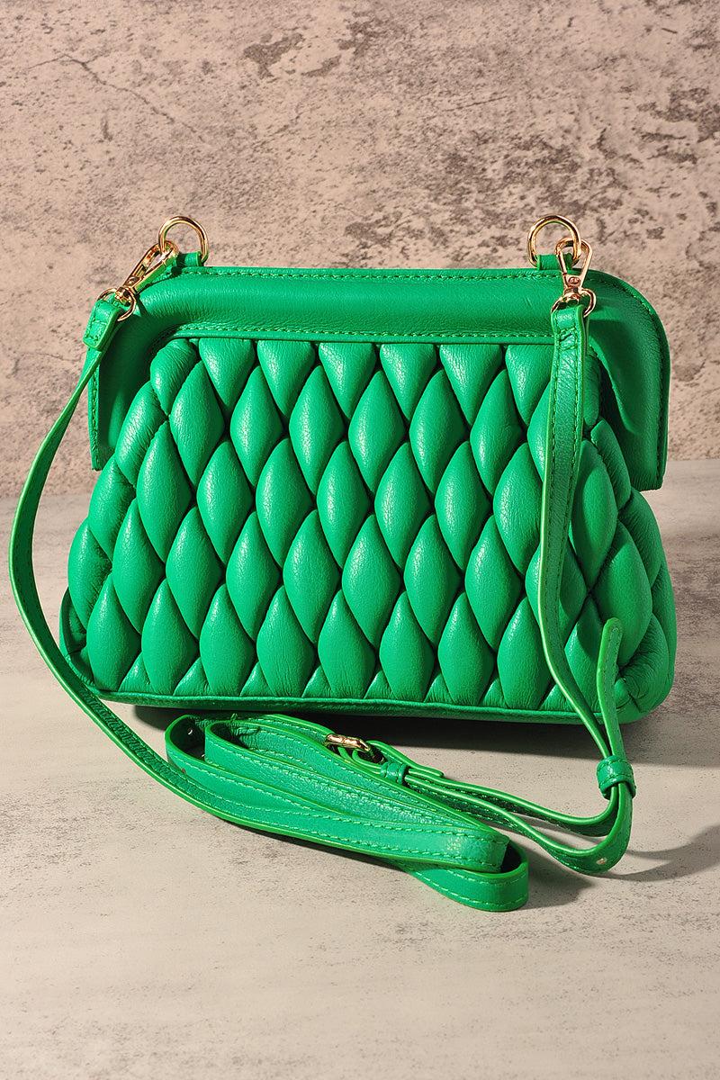 Leather Crossbody Handbag