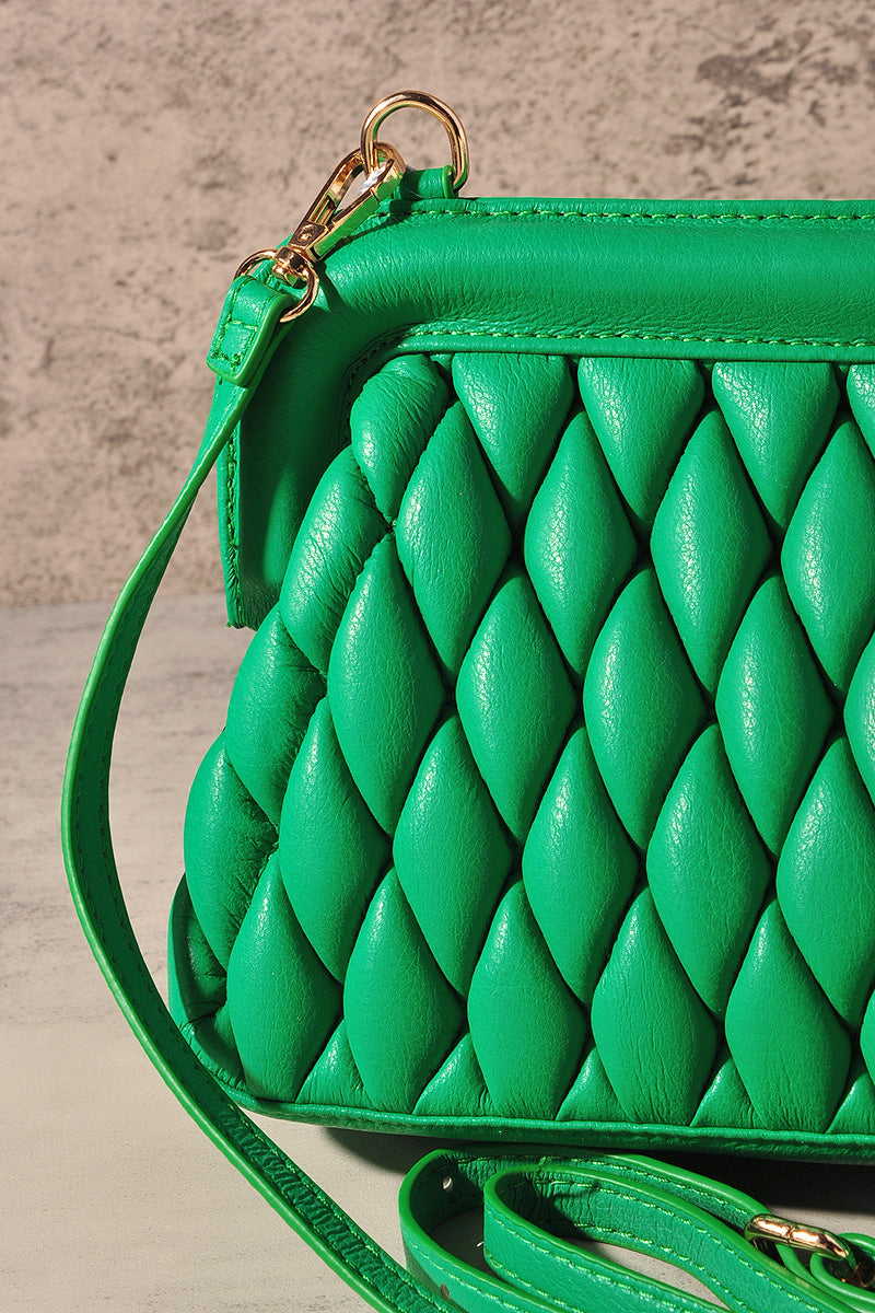 Leather Crossbody Handbag