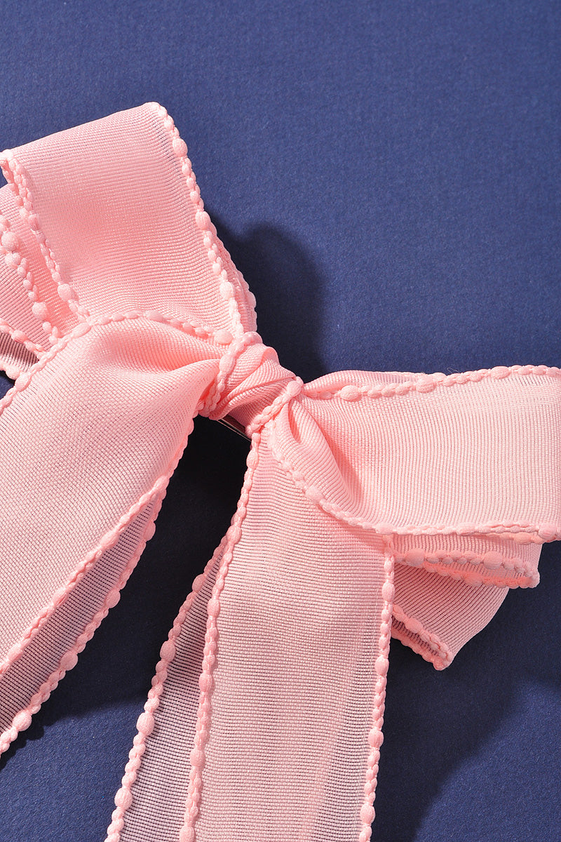TULLE RIBBON BOW HAIR PIN