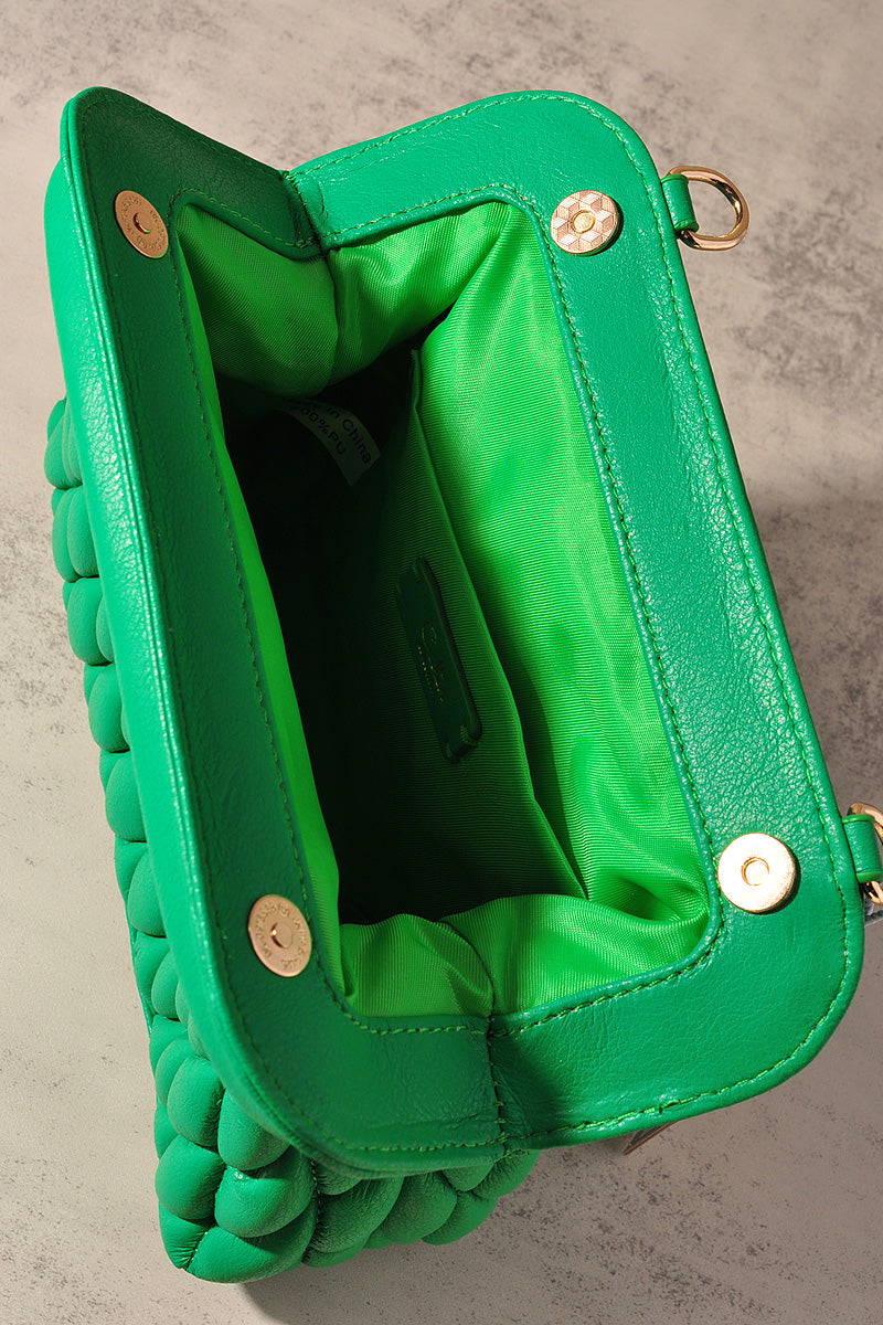 Leather Crossbody Handbag