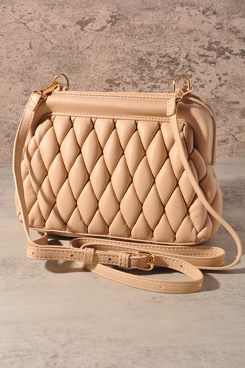 Leather Crossbody Handbag