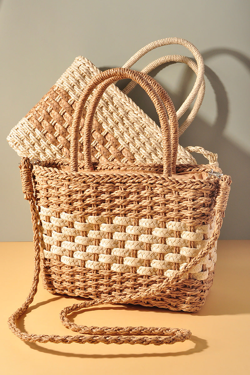 Straw Tote Bag