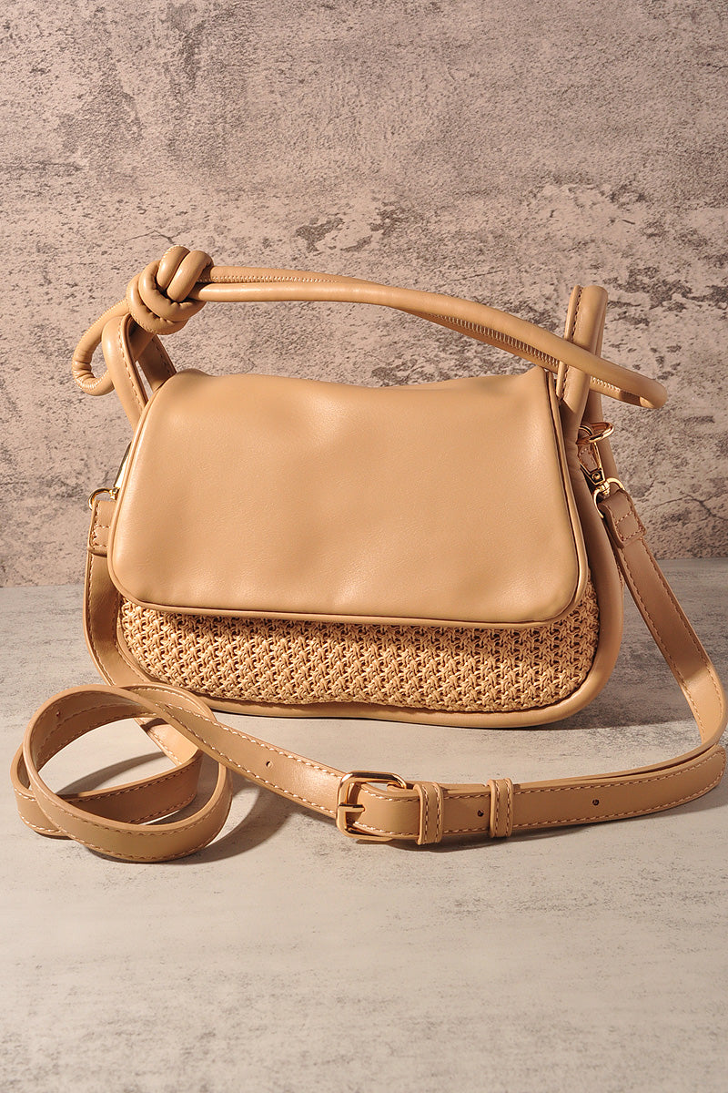 KNOTTED CROSSBODY BAG