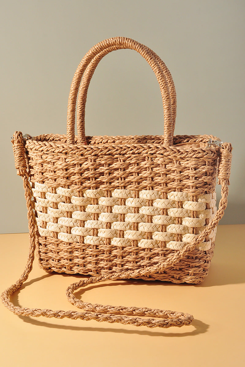 Straw Tote Bag