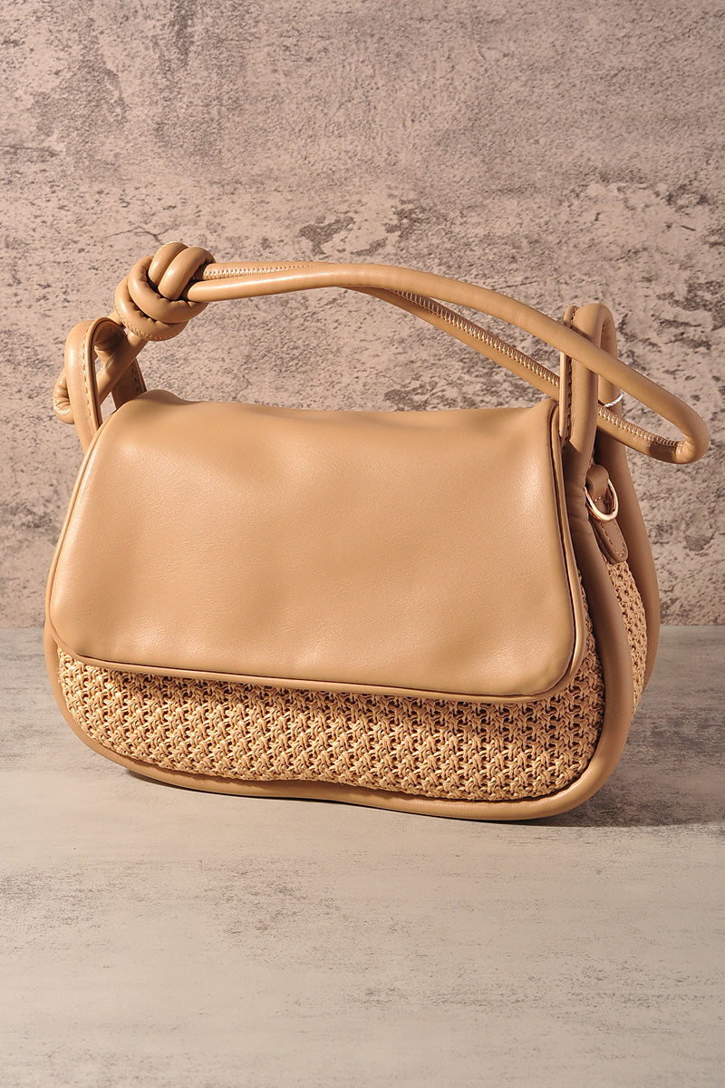 KNOTTED CROSSBODY BAG