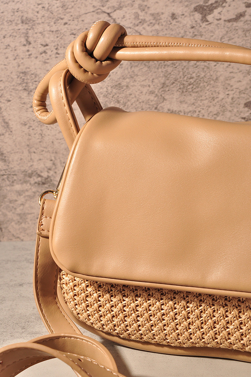 KNOTTED CROSSBODY BAG