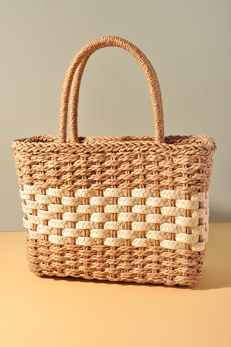 Straw Tote Bag