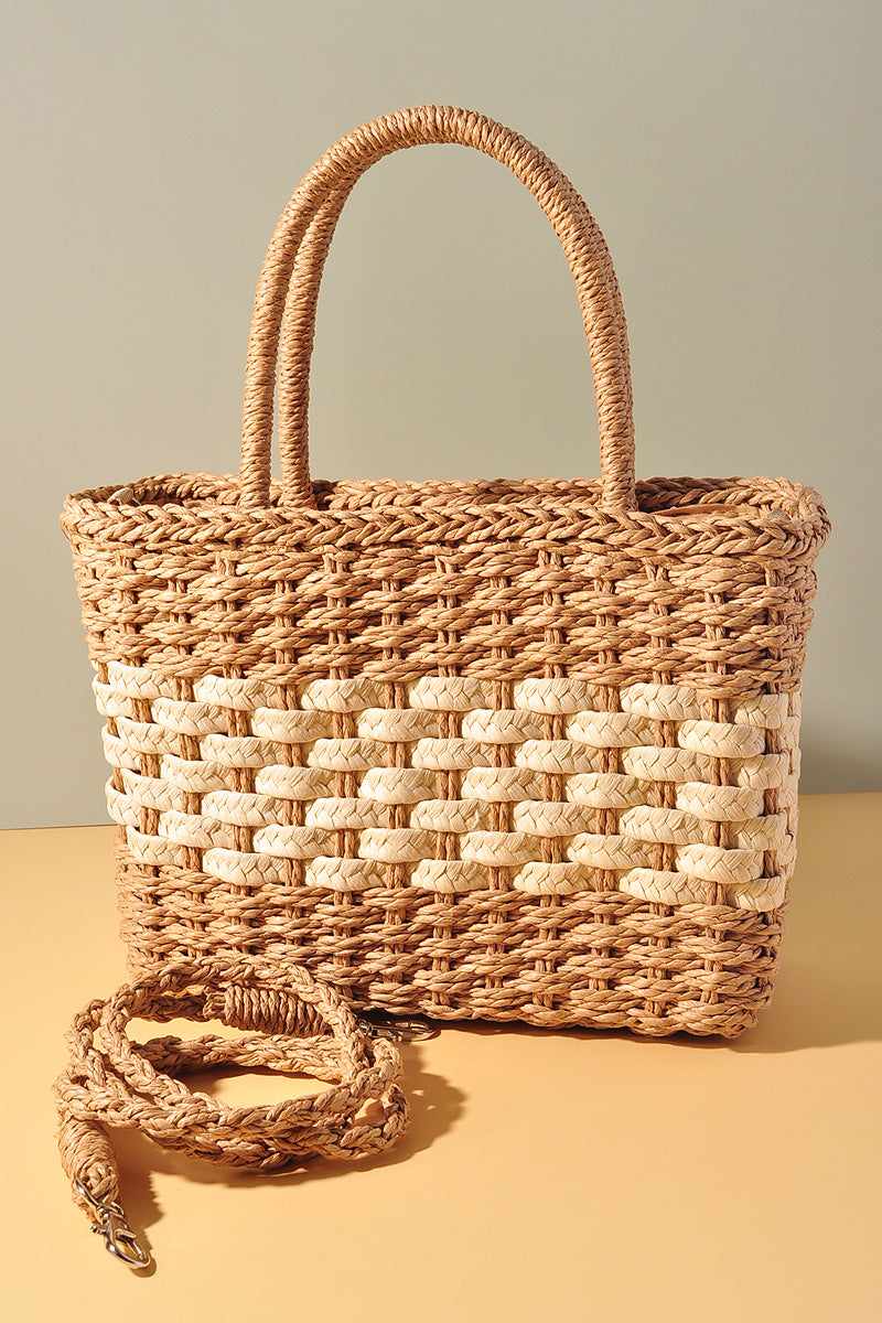 Straw Tote Bag