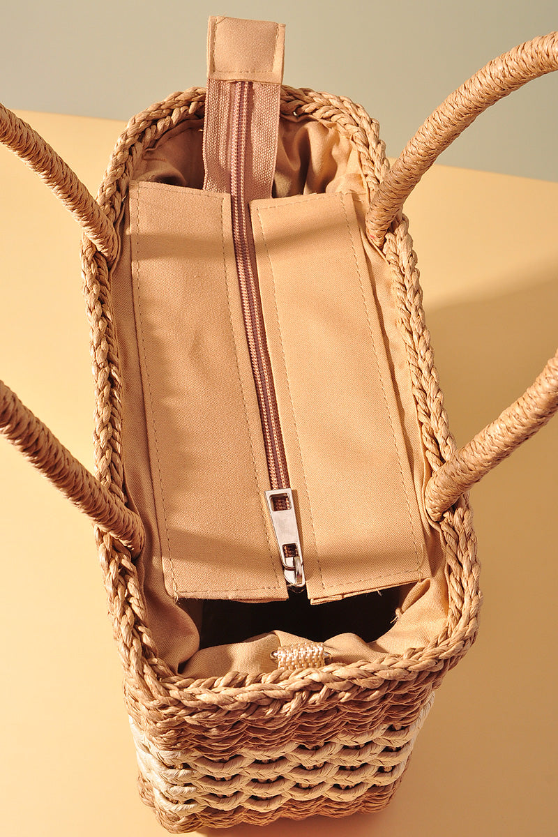 Straw Tote Bag
