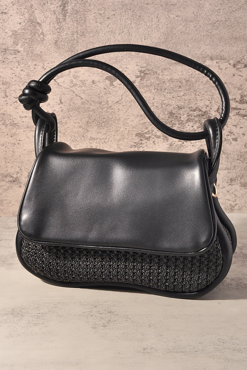 KNOTTED CROSSBODY BAG