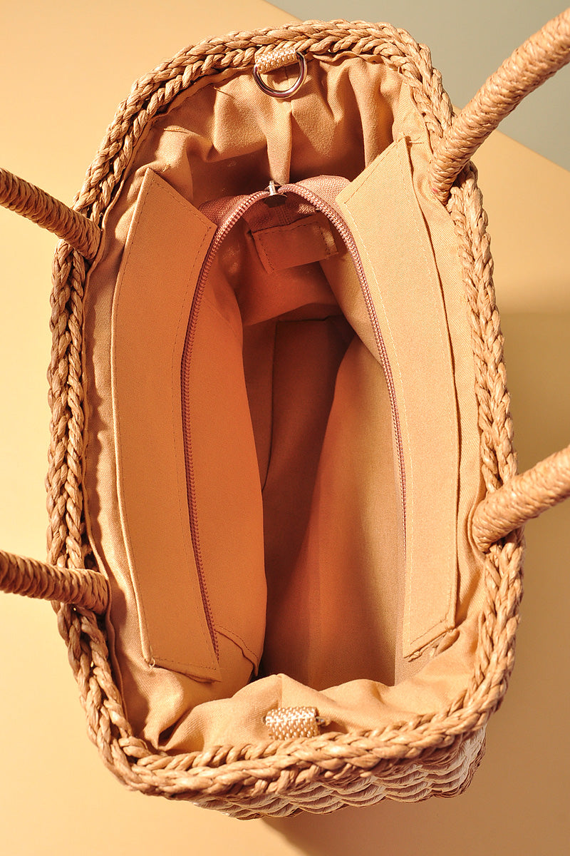 Straw Tote Bag