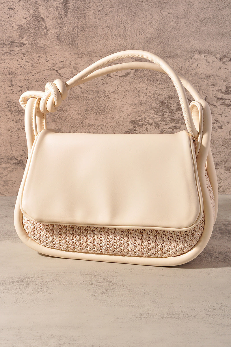 KNOTTED CROSSBODY BAG