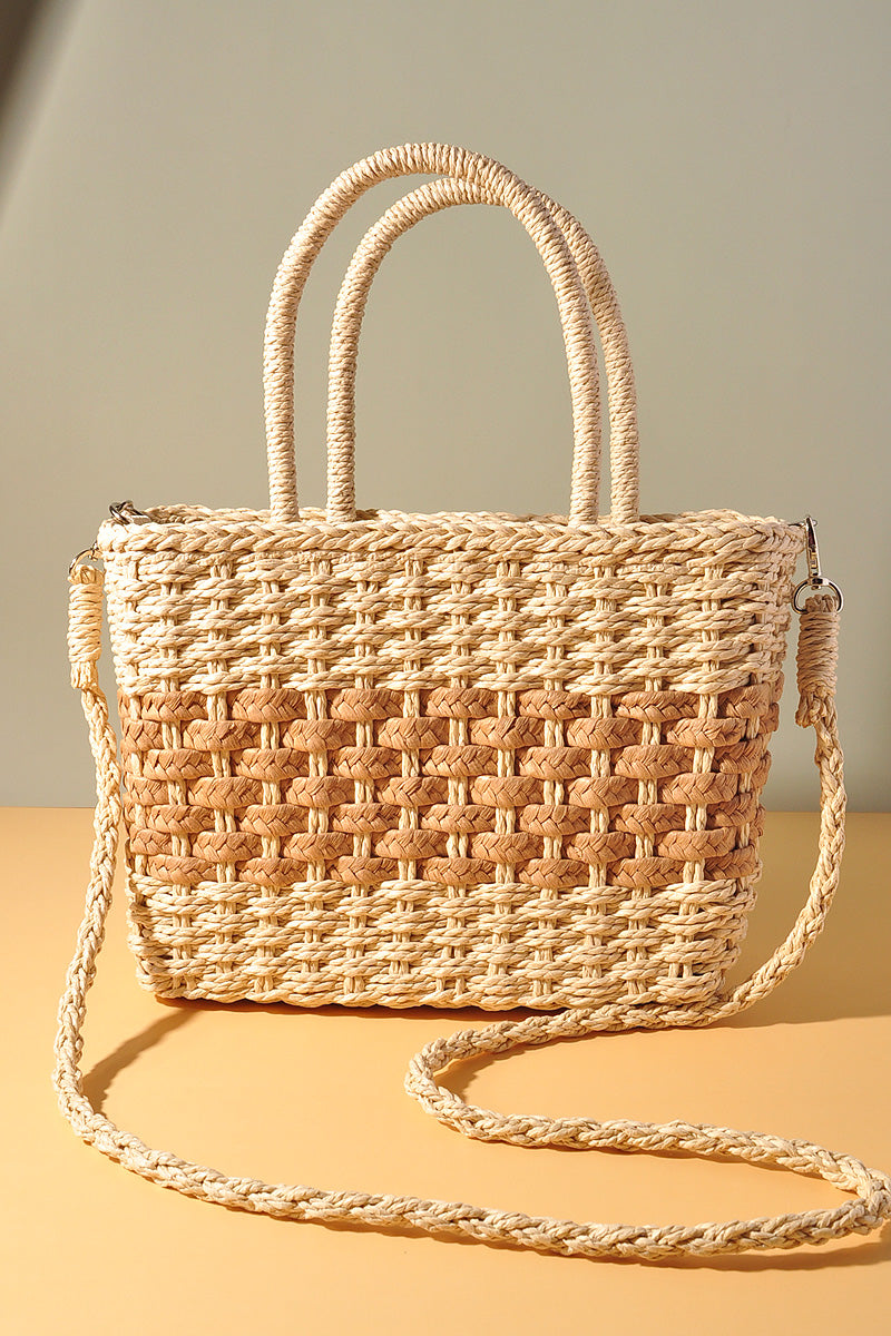 Straw Tote Bag