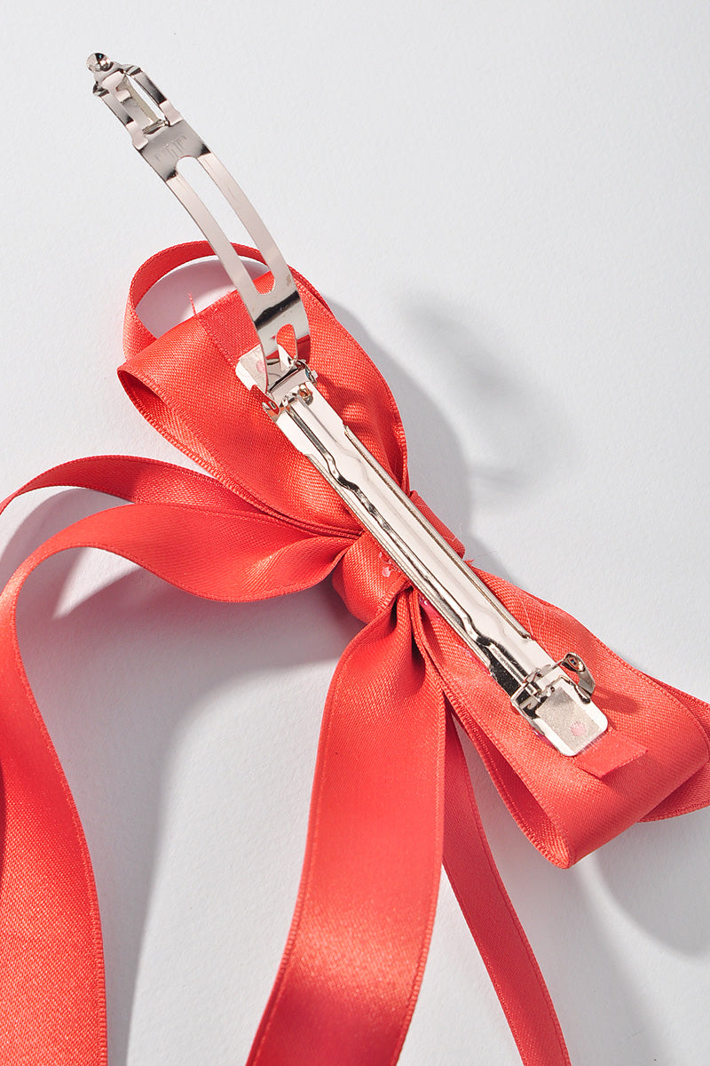 RIBBON HAIR BOW PIN