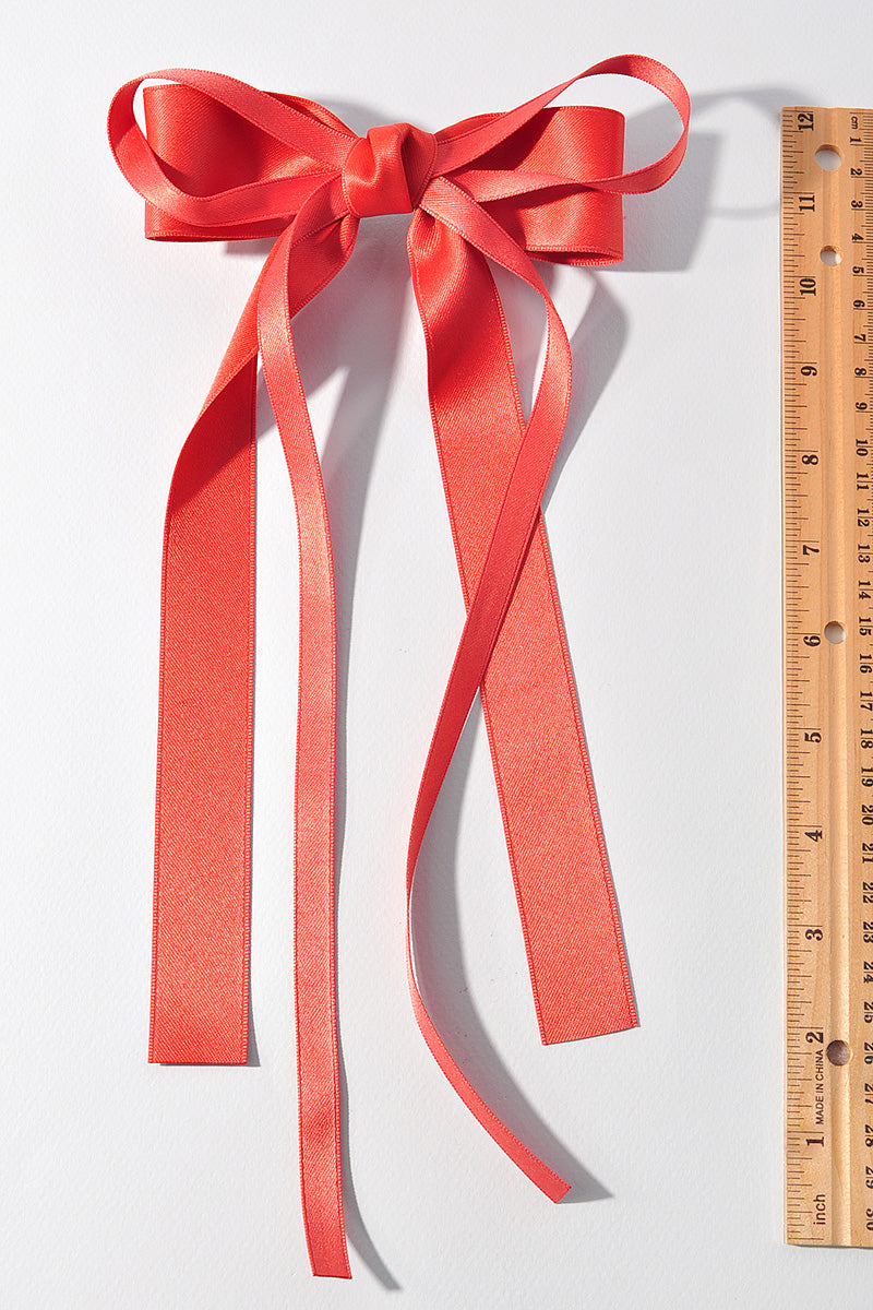 RIBBON HAIR BOW PIN