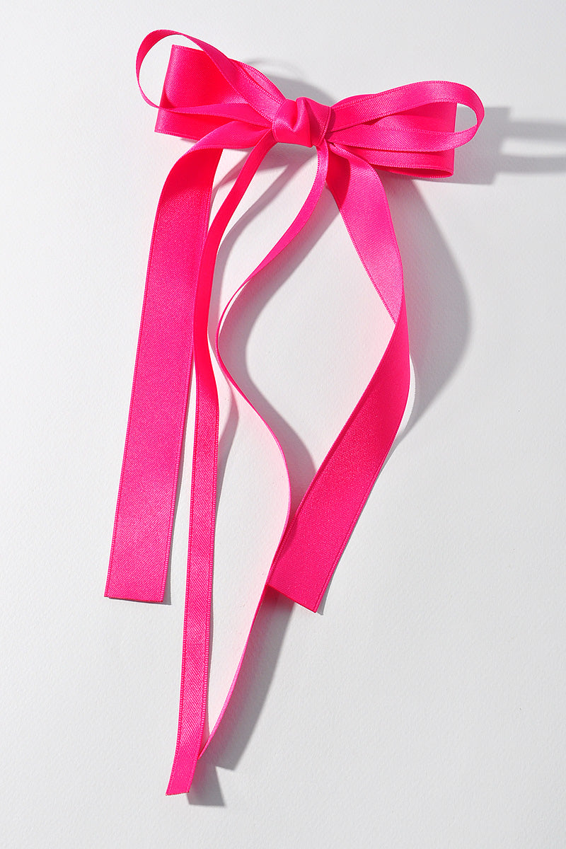 RIBBON HAIR BOW PIN