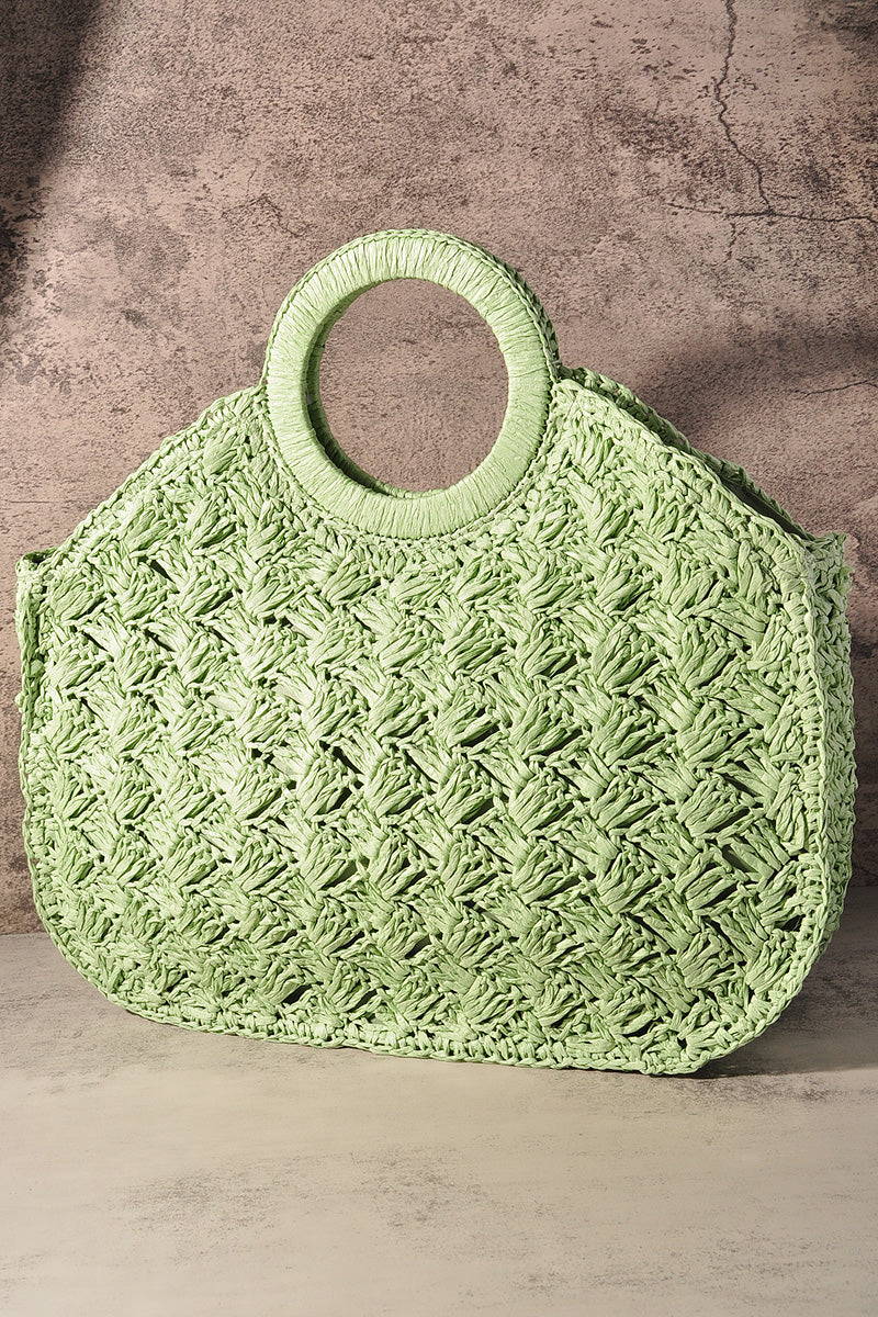 Straw Tote Bag