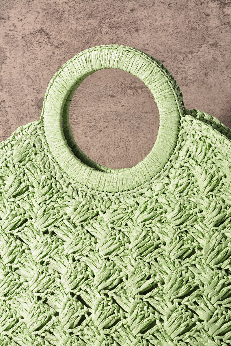 Straw Tote Bag