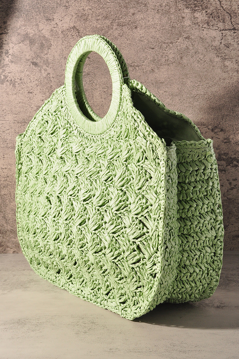 Straw Tote Bag