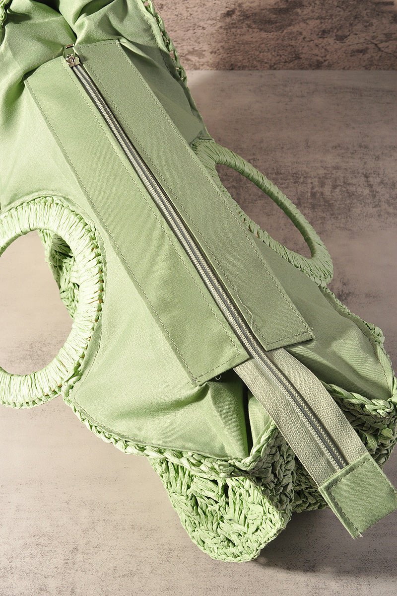 Straw Tote Bag