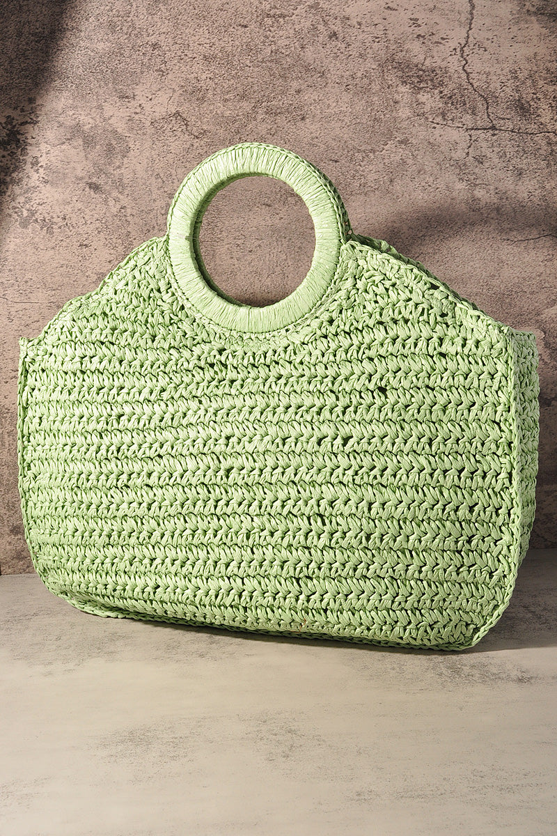 Straw Tote Bag