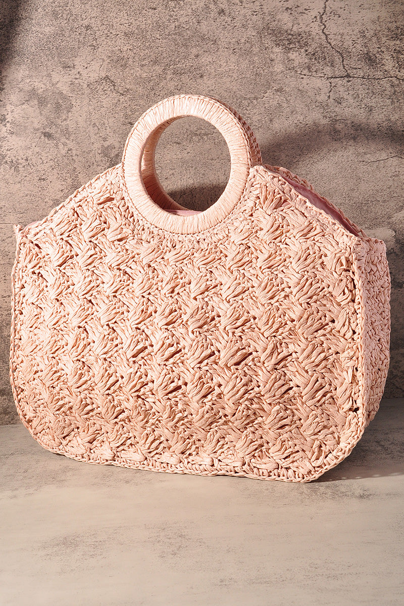 Straw Tote Bag