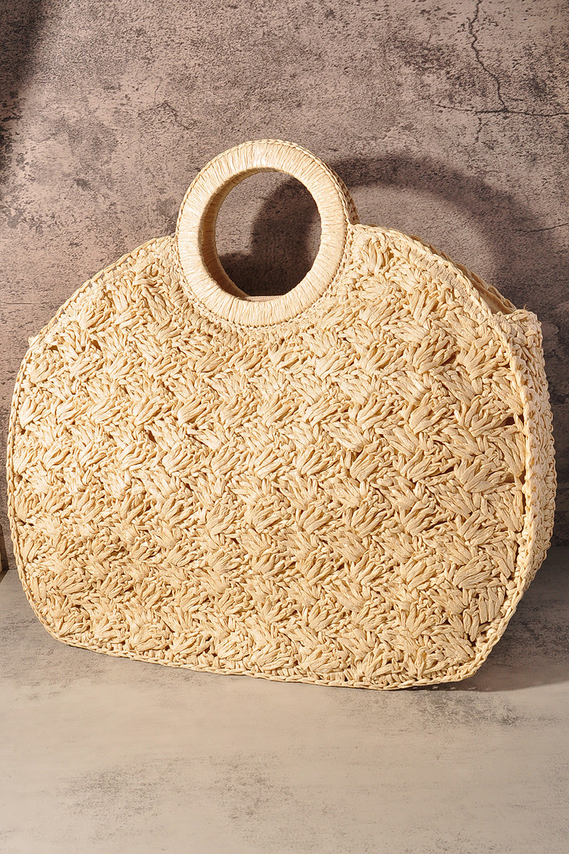 Straw Tote Bag